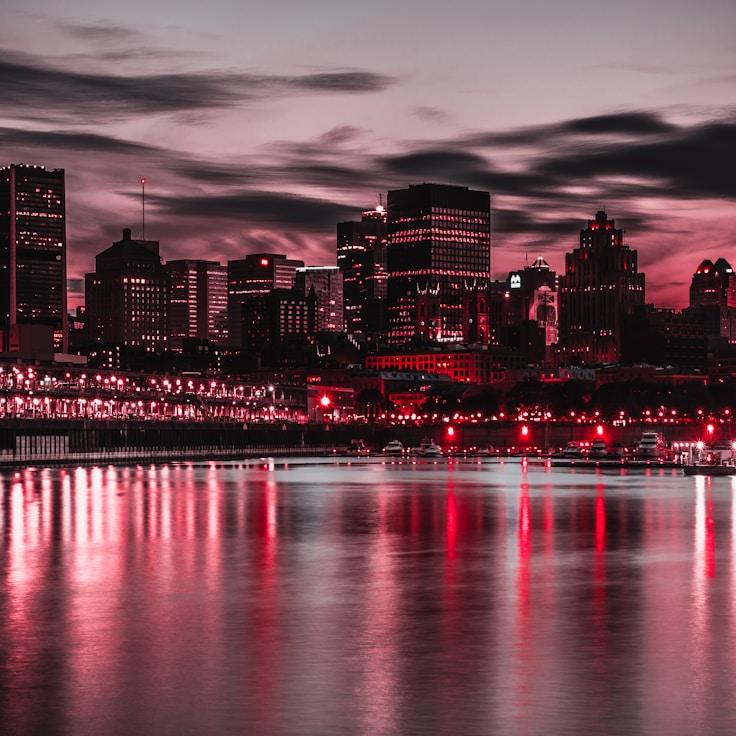 City skyline in Lille, France